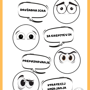 Čustvenčki - družabna igra